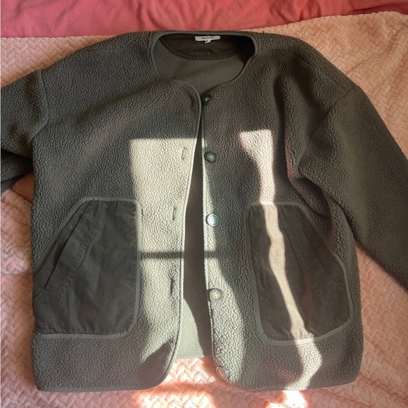Madewell (RE)SOURCED FLEECE CARDIGAN JACKET - Picture 5 of 7